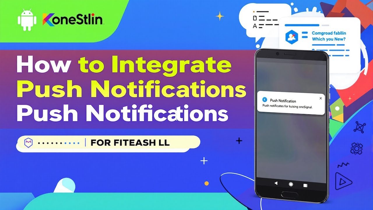 How to Integrate Push Notifications in an Android App Using OneSignal | Kotlin Tutorial