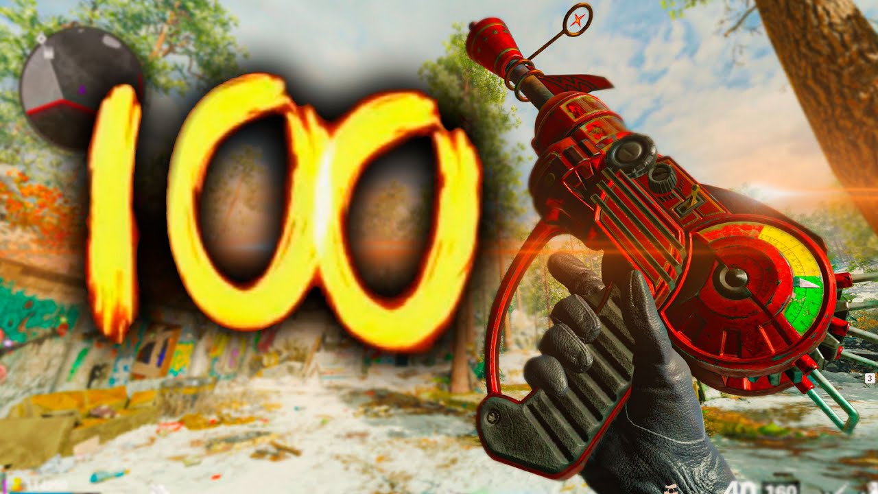 RONDA 100 VS RAYGUN en Die Maschine Black Ops Cold War