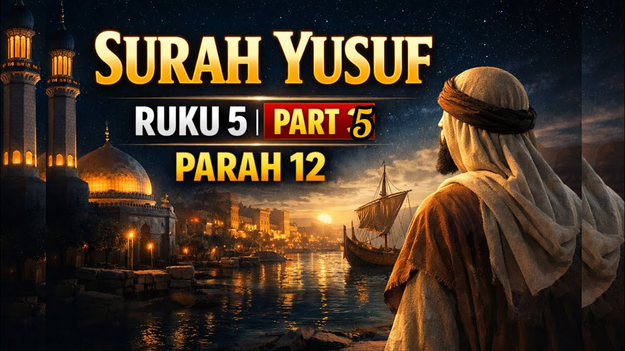 Parah 12 | Surah Yusuf Ruku 5 | Afhaam-ul-Quran | Hazrat Yusuf A.S Powerful Lesson