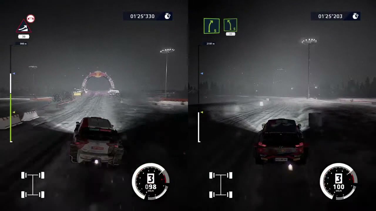 WRC 10 FIA World Rally Championship - Multiplayer Gameplay.