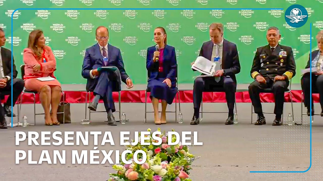 Sheinbaum presenta Plan M&eacute;xico ante empresarios de 17 pa&iacute;ses