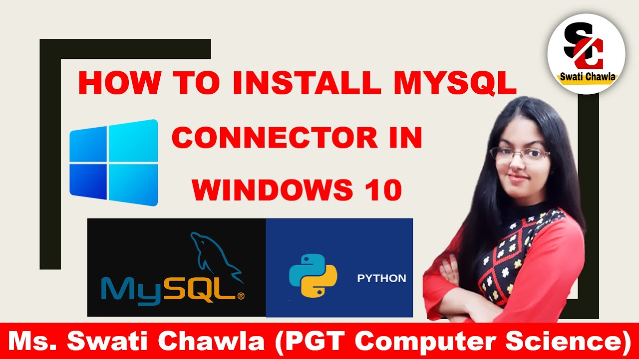 How to install mysql connector in Windows 10? | Interface Python with MYSQL Class 12