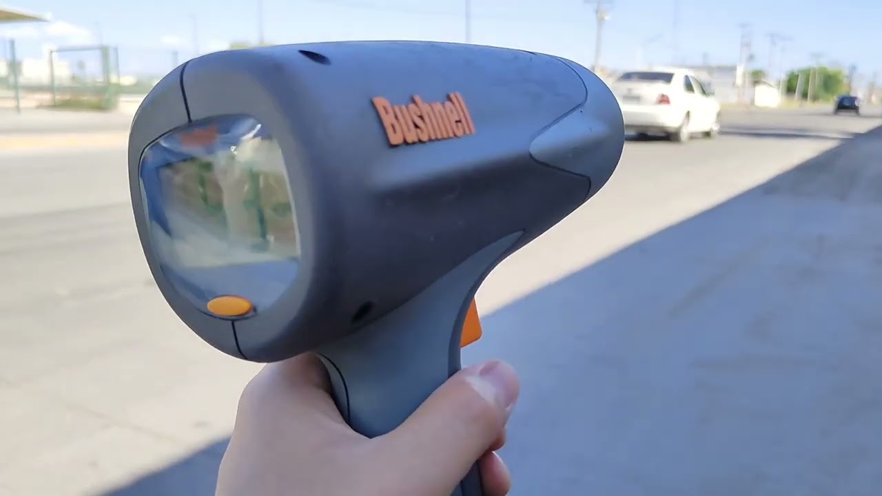 Radar Bushnell 10-1911 de venta por Mercado Libre México / Como Cambiar de Millas por hora a KM