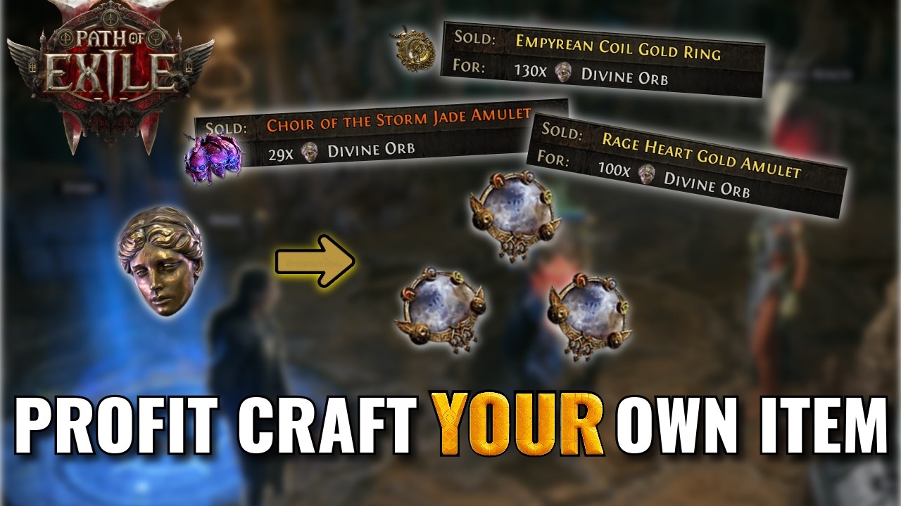 Find Your Own Items to Profit Craft & GET RICH - Crafting Guide for Path of Exile 2