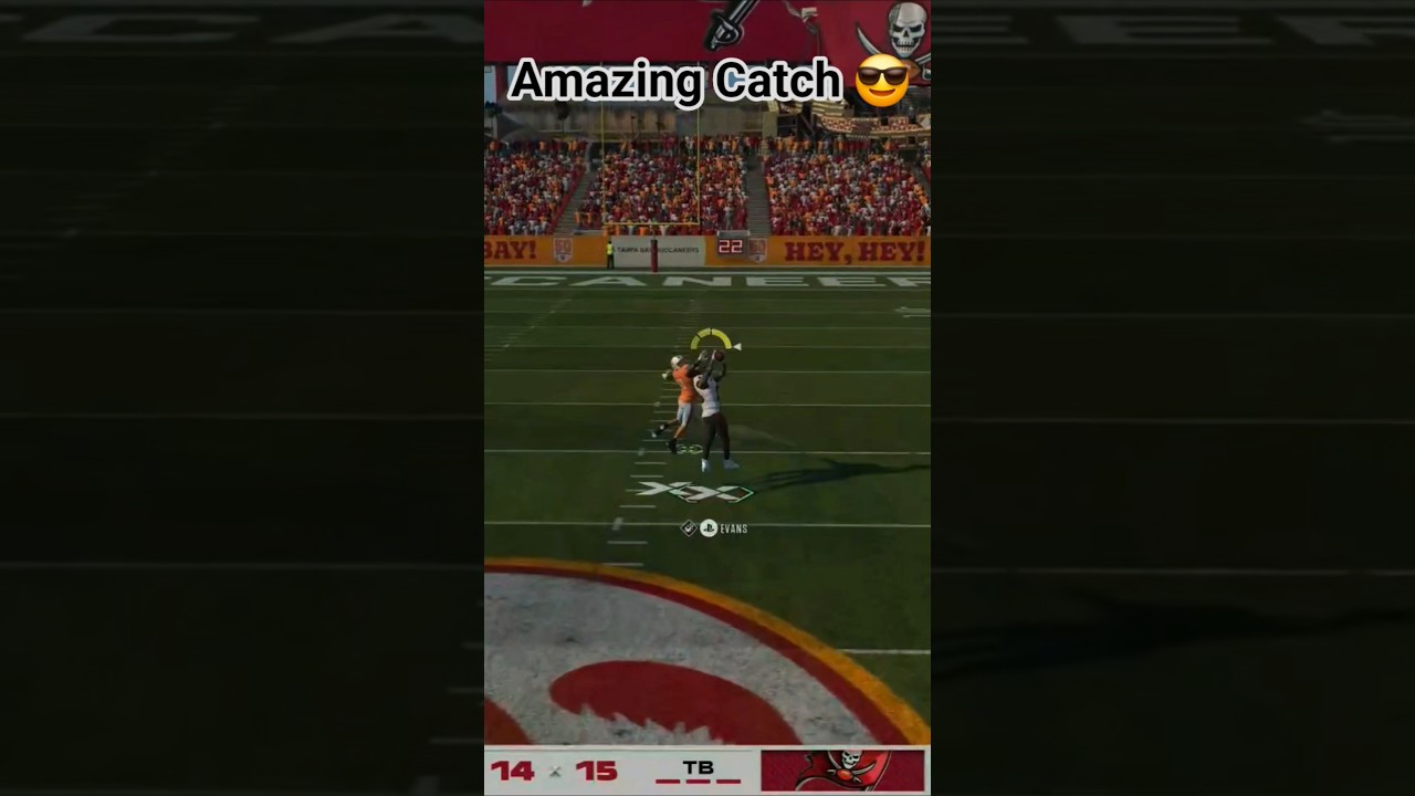 Amazing Catch by Mike Evans!!!😎👀 #nfl #madden #football #gaming #sports
