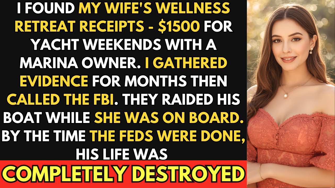Cheating Wife Texted: 'Just Wellness Retreats, Brady!' I Found Her Yacht Bills. So I...