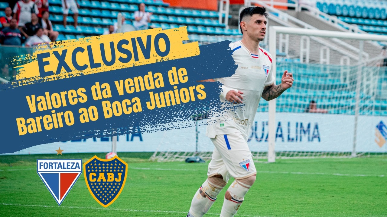Saiba por QUANTO o FORTALEZA vendeu ADAM BAREIRO ao BOCA JUNIORS