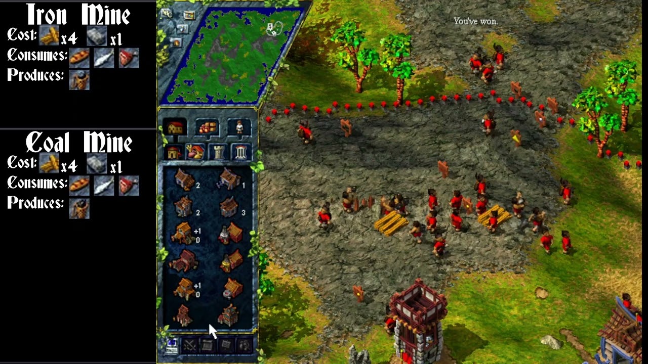Settlers 3 - Iron Mine & Coal Mine - Asia