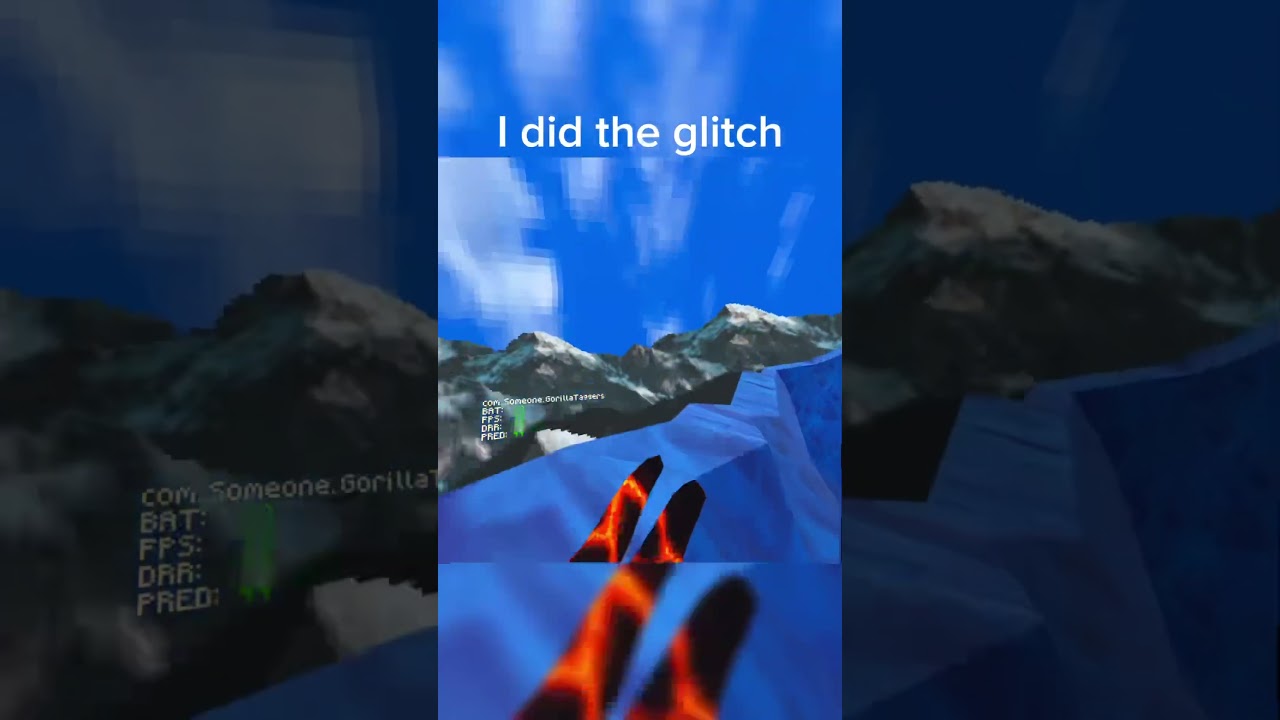 Gorilla tag launch glitch