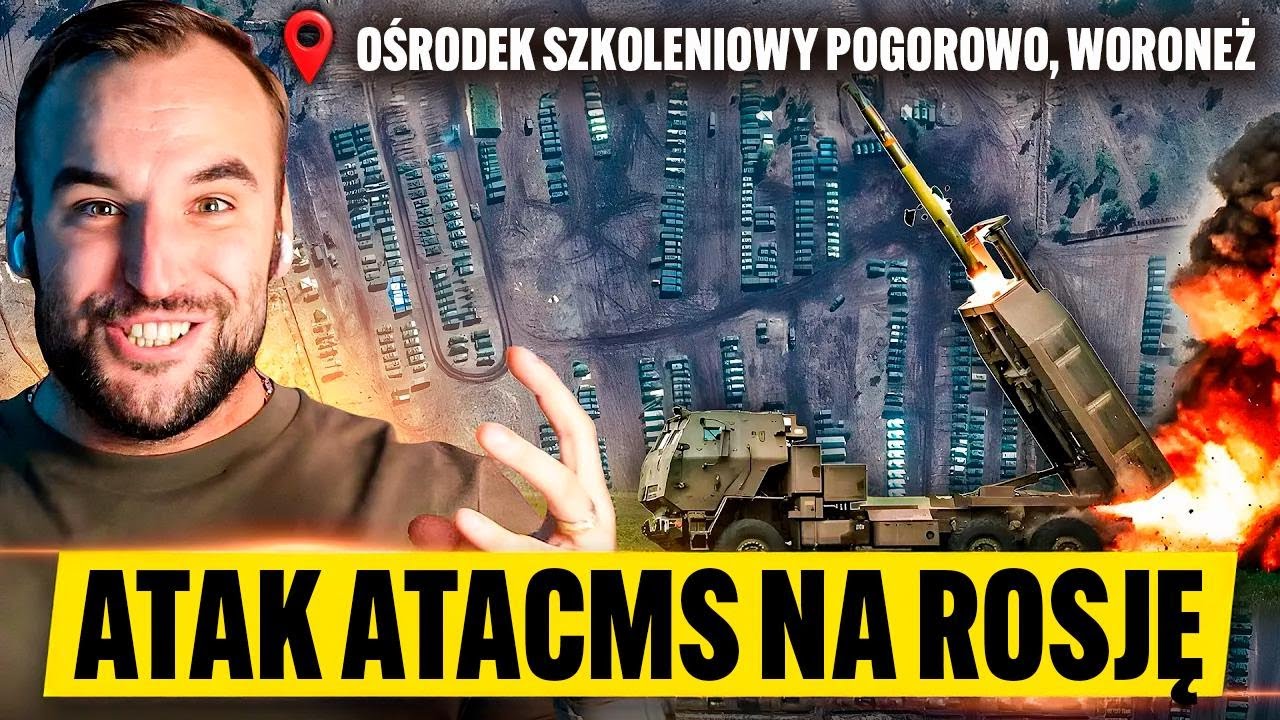 Amerykańskie rakiety ATACMS uderzyły w Rosję &ndash; pożar na wojskowym poligonie w Woroneżu