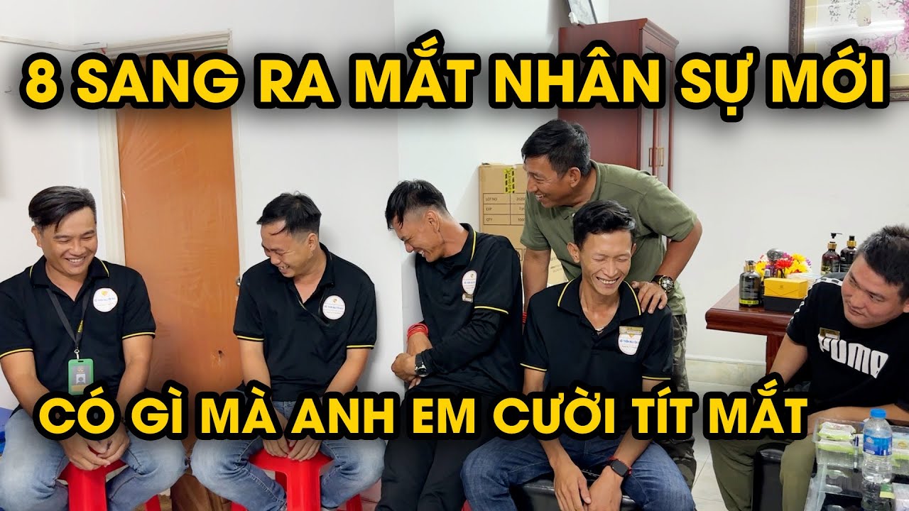 8 Sang giới thiệu đến cả nhà anh em nhân sự mới của Hội Thiện Nguyện BDS