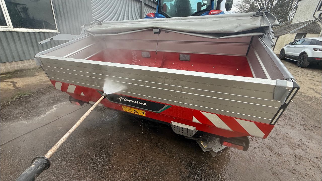 ALWAYS wash your fert spreader 