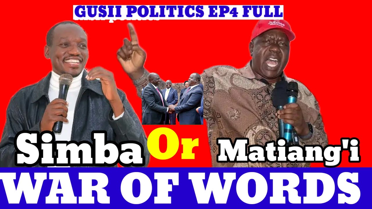 SIASA GUSII EP4 : MATIANG'I VS SIMBA ARATI. WHO IS KISII KINGPIN?