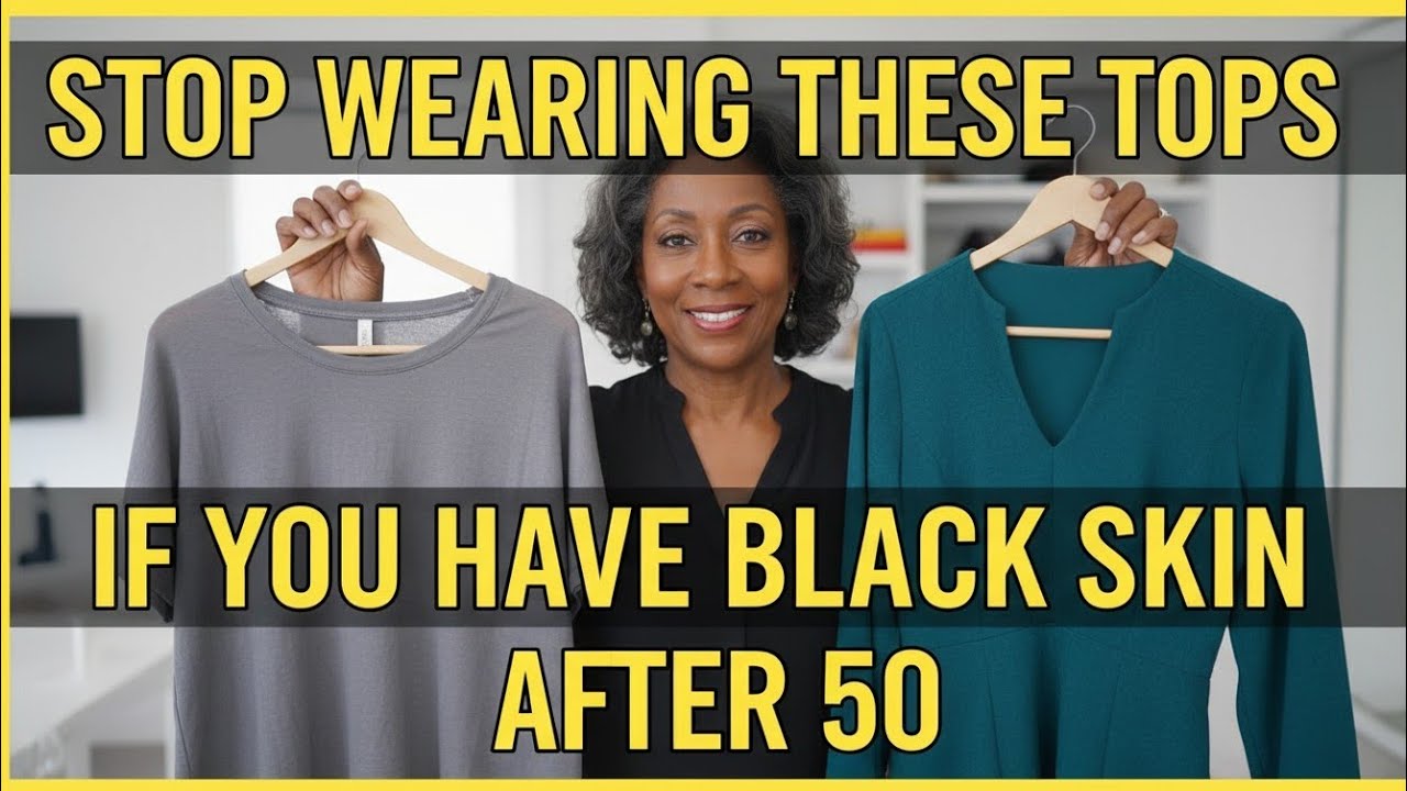 Stop Wearing These 3 Tops! 2026 Style Guide for Elegant Black Women 60+