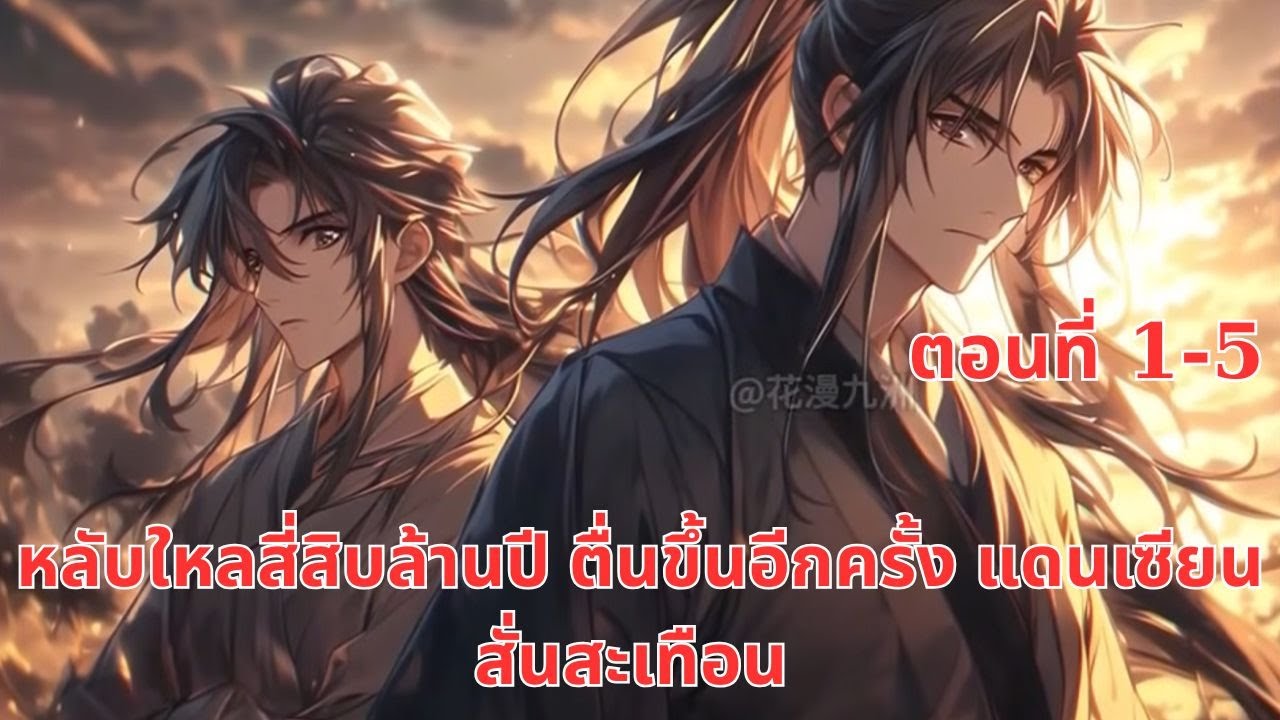 หลับใหลสี่สิบล้านปี ตื่นขึ้นอีกครั้ง แดนเซียนสั่นสะเทือน  | ตอนที่ 1-5