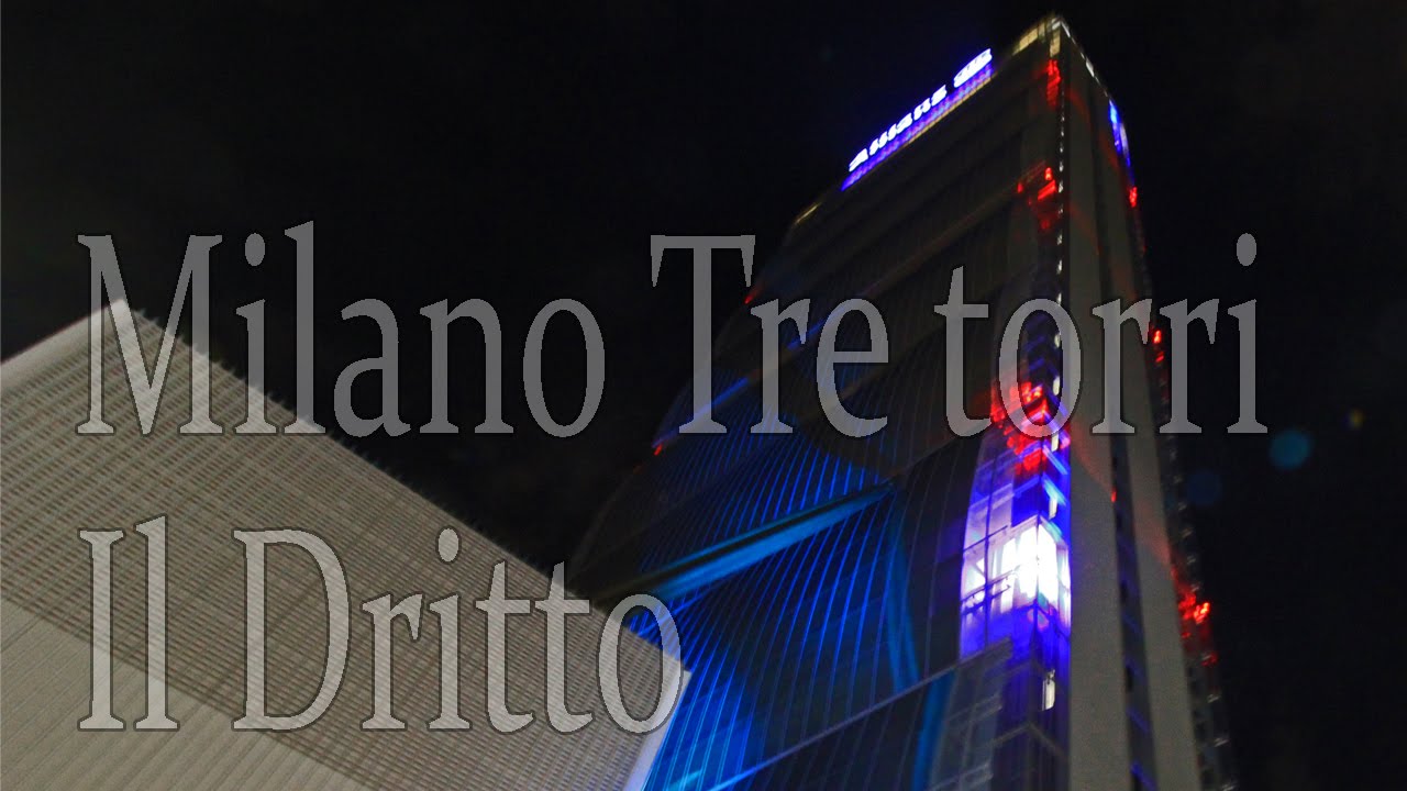 torre Allianz isozaki  Milano  🌃 🌆