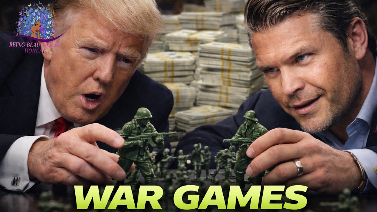 Iran War Exposes U.S. Hypocrisy & President Treats Military Like Toy Soldiers