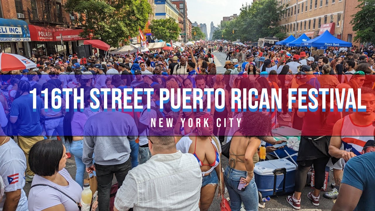 NEW YORK CITY | 116th Street Puerto Rican Festival 🇵🇷 [4K]