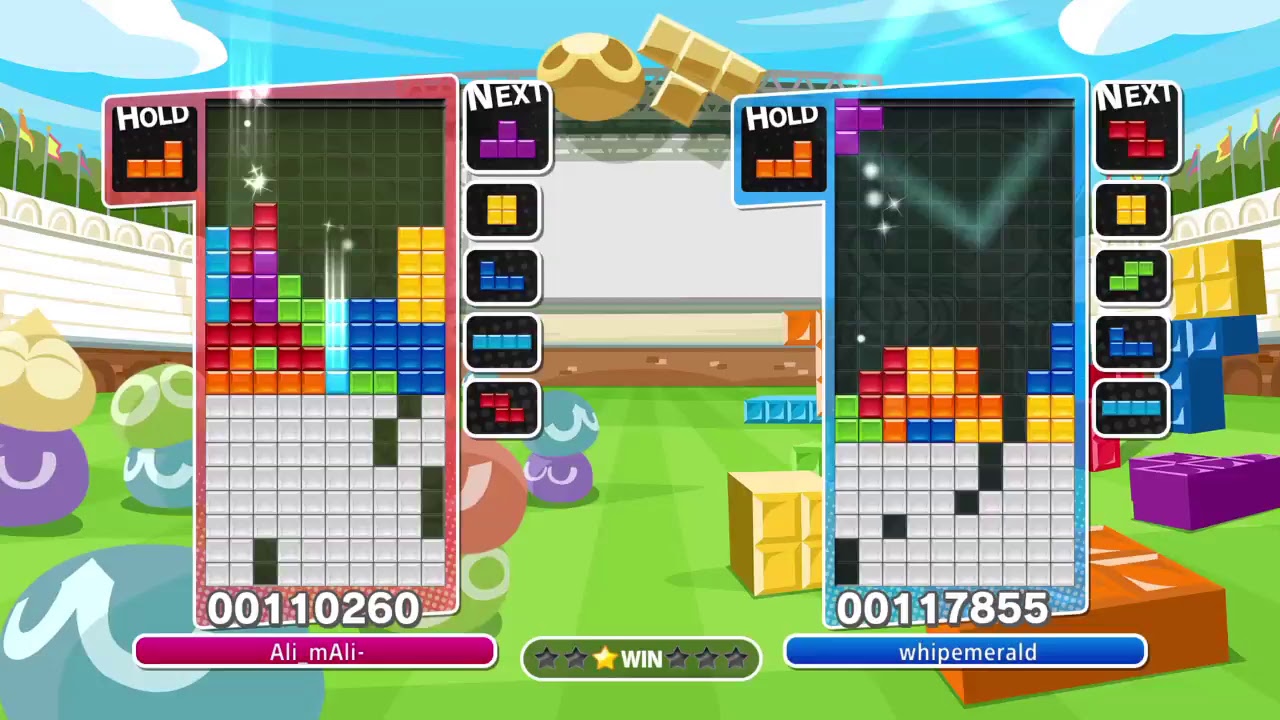 ぷよぷよテトリス　vs whipemerald