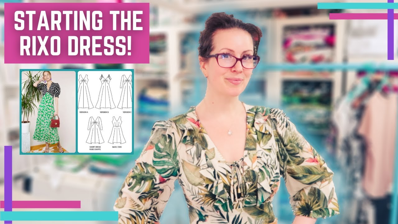French Pattern Companies :: Weekend Waffle :: Finished Maxi Dress :: Prepping New Projects!