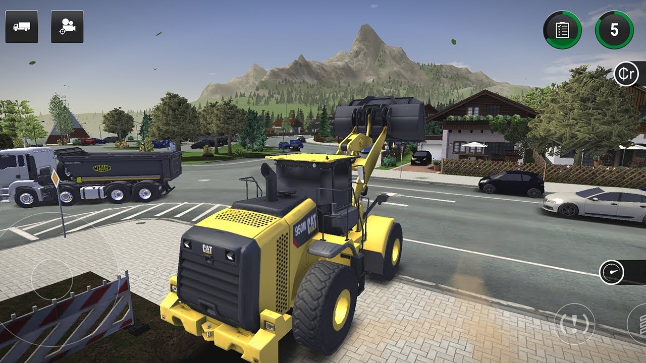 Construction Simulator 3 — LANDSCAPING: BUILDING A TERRACE