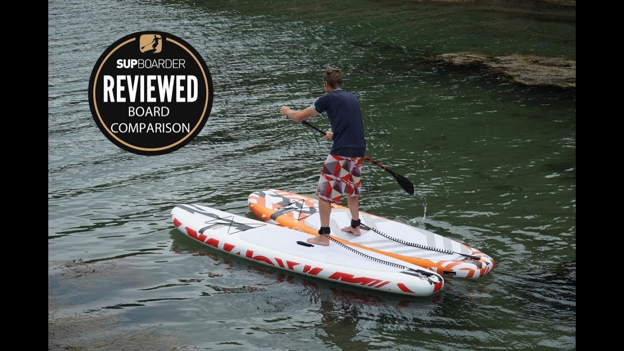 RRD AirSUP Vs EvoSUP 10'4'' / All-round iSUP, Comparison video