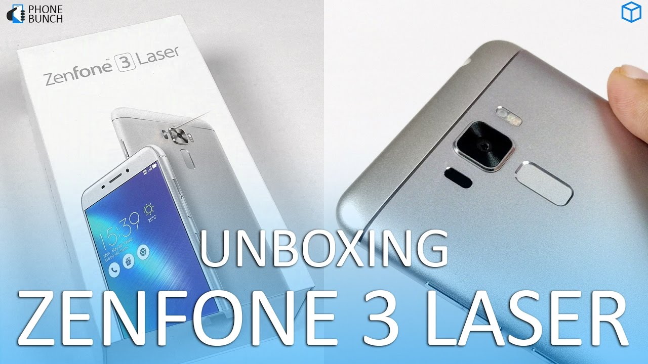 Asus Zenfone 3 Laser Unboxing with Camera Samples, Software Features