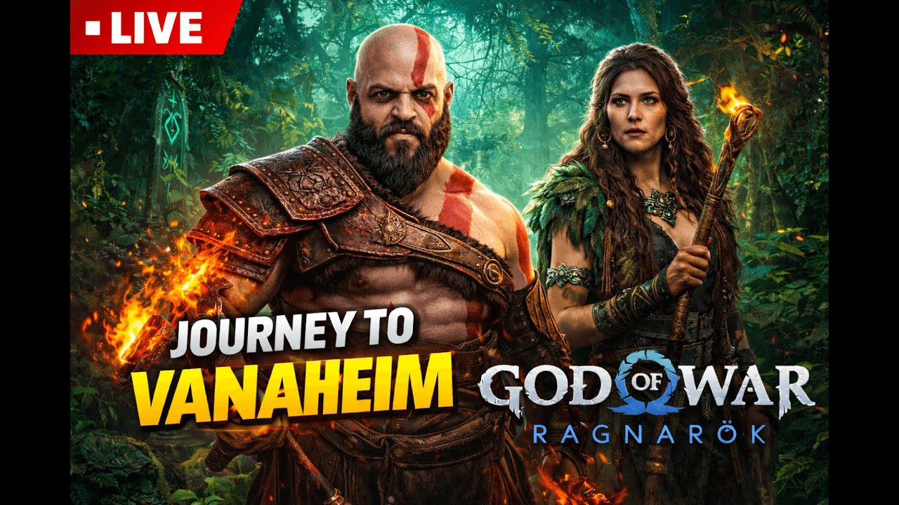 Journey To Vanaheim With Freya 🔥 | God of War Ragnarök #gow #godofwar #kratos