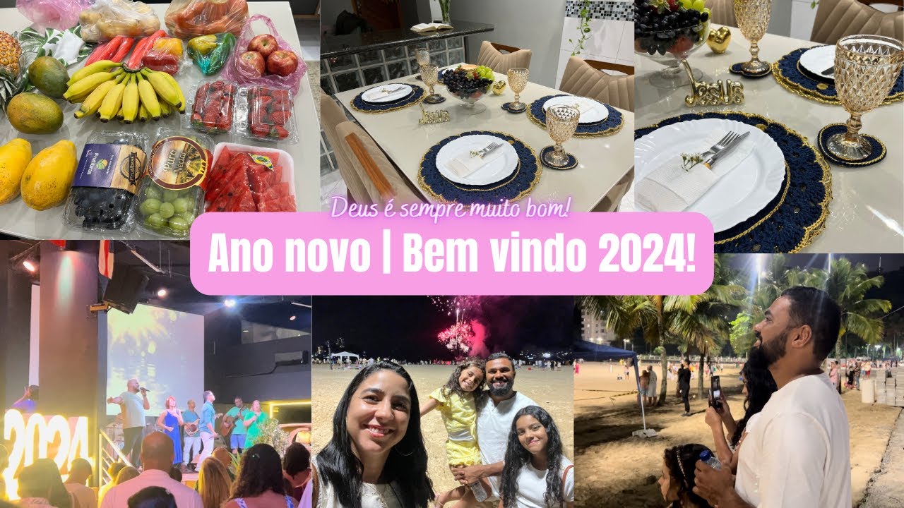 Preparativos para o ano novo| Visitas especiais| Receita de bacalhau deliciosa| bem vindo 2024!