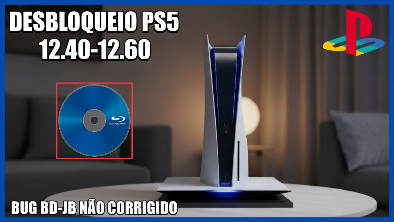 BUG DO BD-JB NA 12.40 NÃO FOI CORRIGIDO NA ATUALIZAÇÃO 12.60 DO PS5