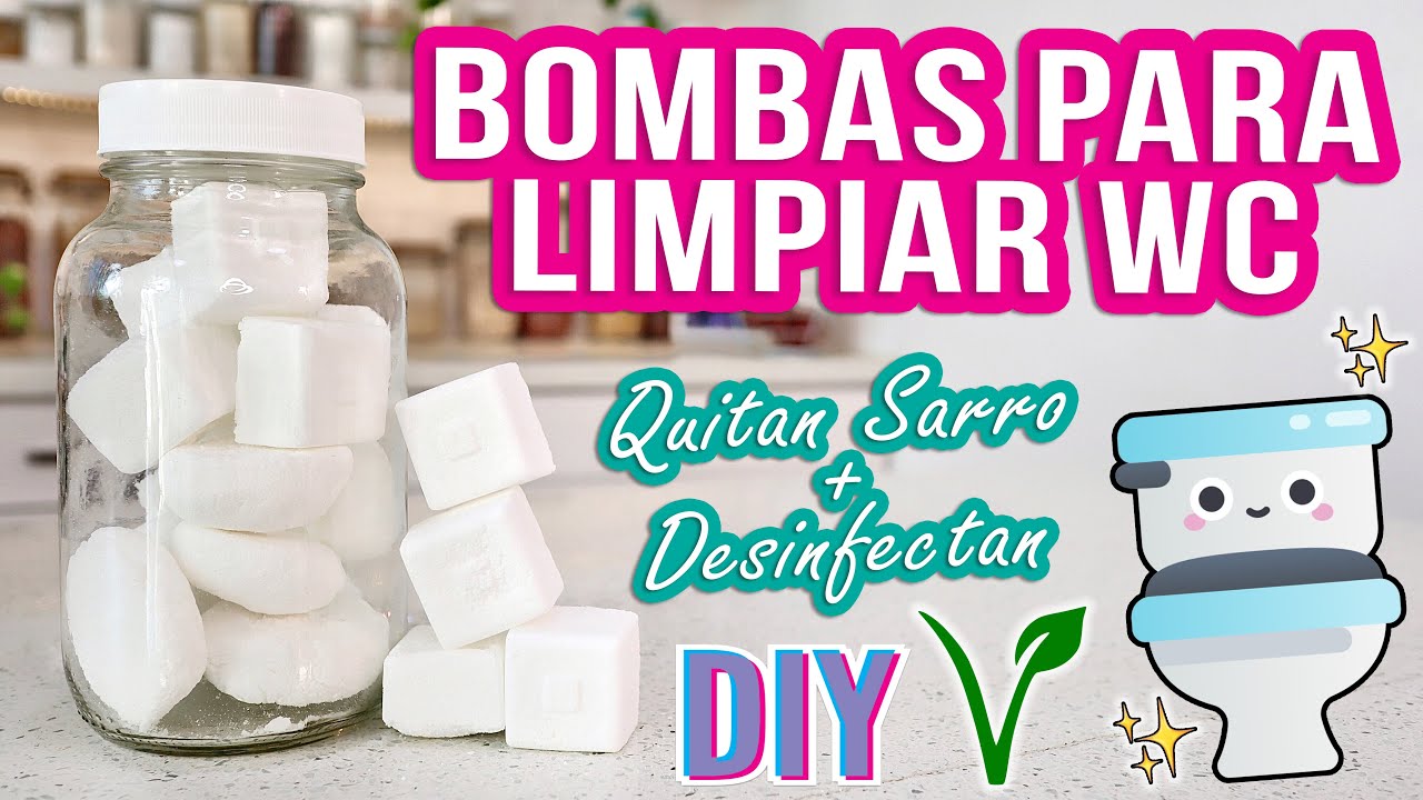 PASTILLAS/BOMBAS PARA LIMPIAR WC - DIY + ZERO WASTE + VEGANO + NATURAL - Mixi
