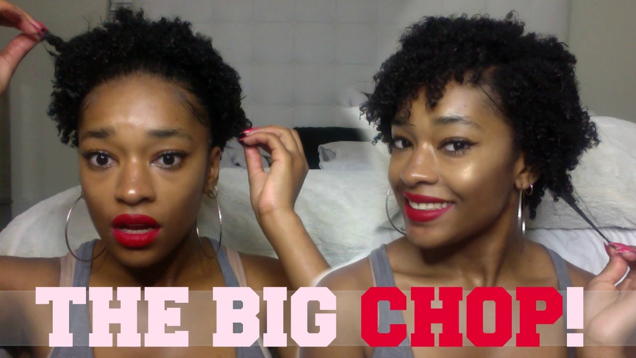 😱MY BIG CHOP! April 1,2016💇🏽