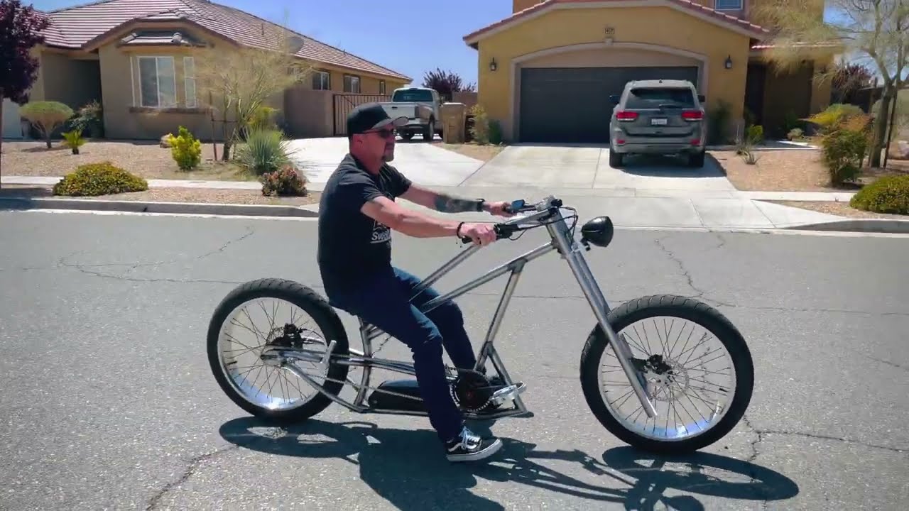Custom Chopper E-Bike 