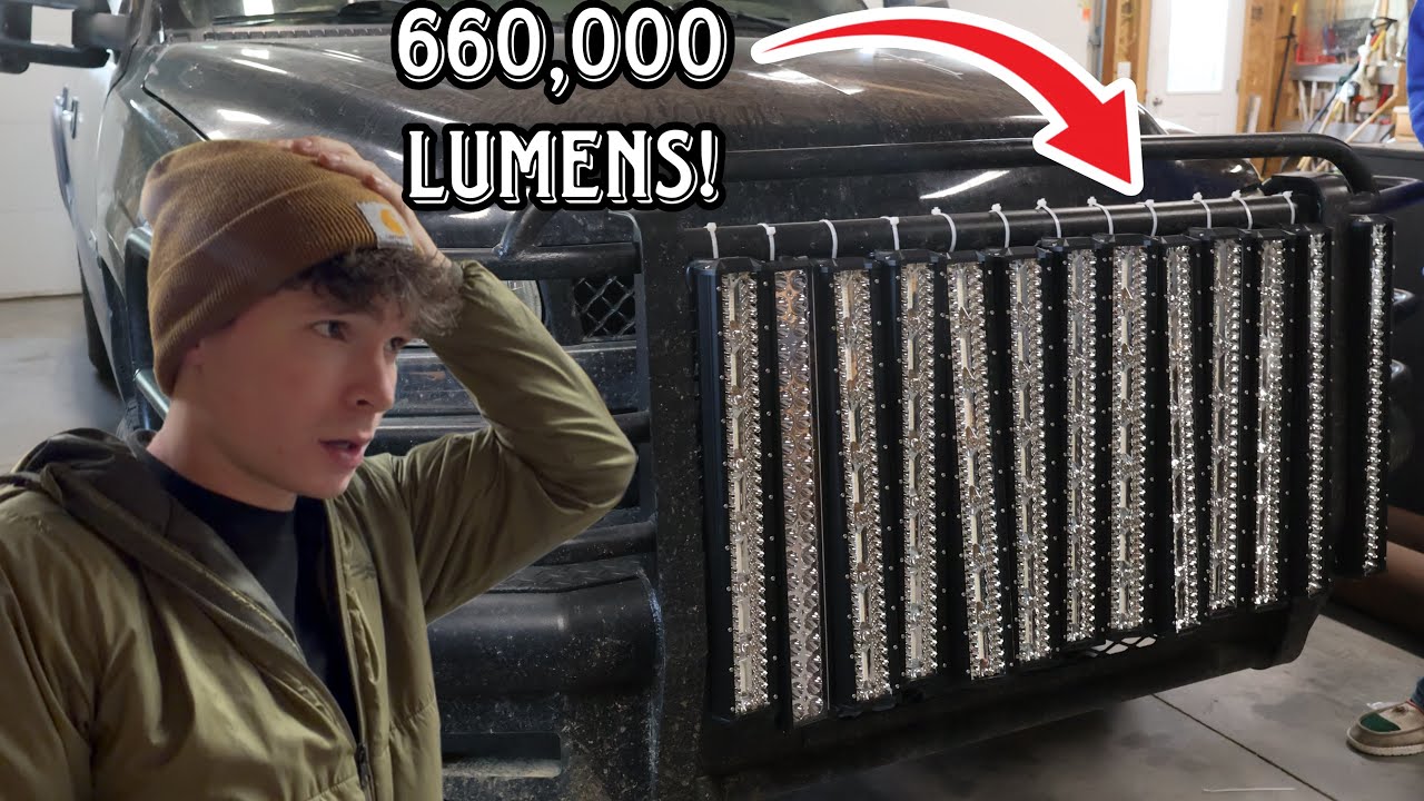 This might be illegal... (660,000 Lumens!)