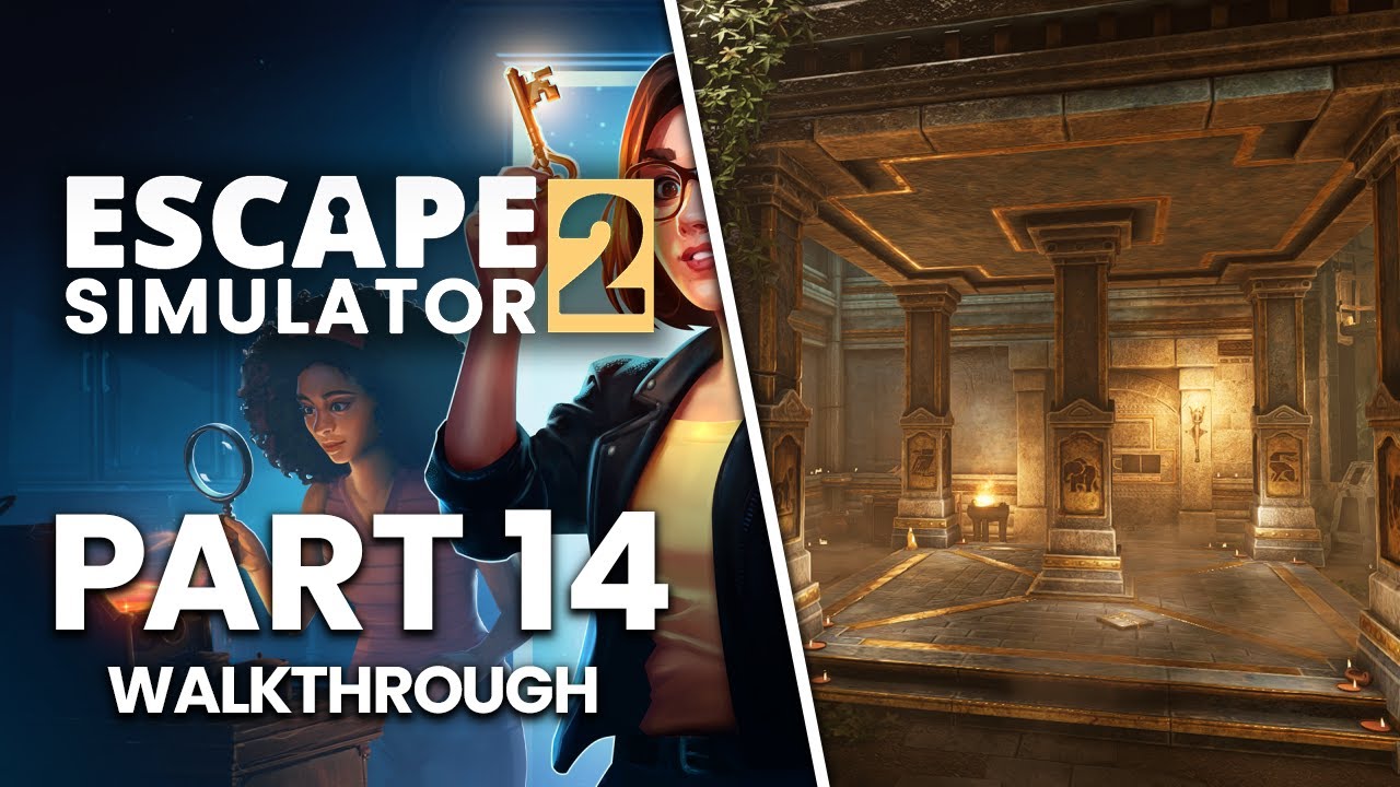 Escape Simulator 2 - Part 14 | The Cursed Treasure Hideout (No Commentary Walkthrough)