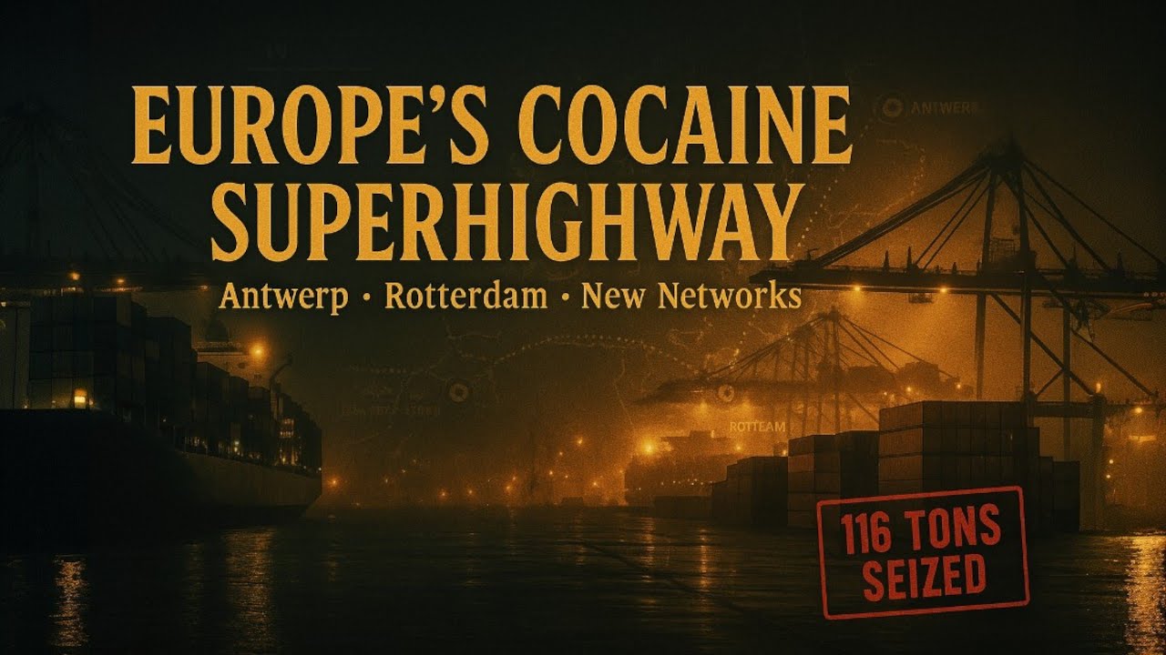 Europe’s Cocaine Superhighway: Antwerp & Rotterdam