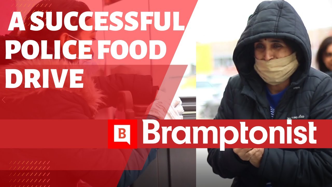 Successful Cram A Cruiser Food Drive in Brampton | BRAMPTONIST UPDATE