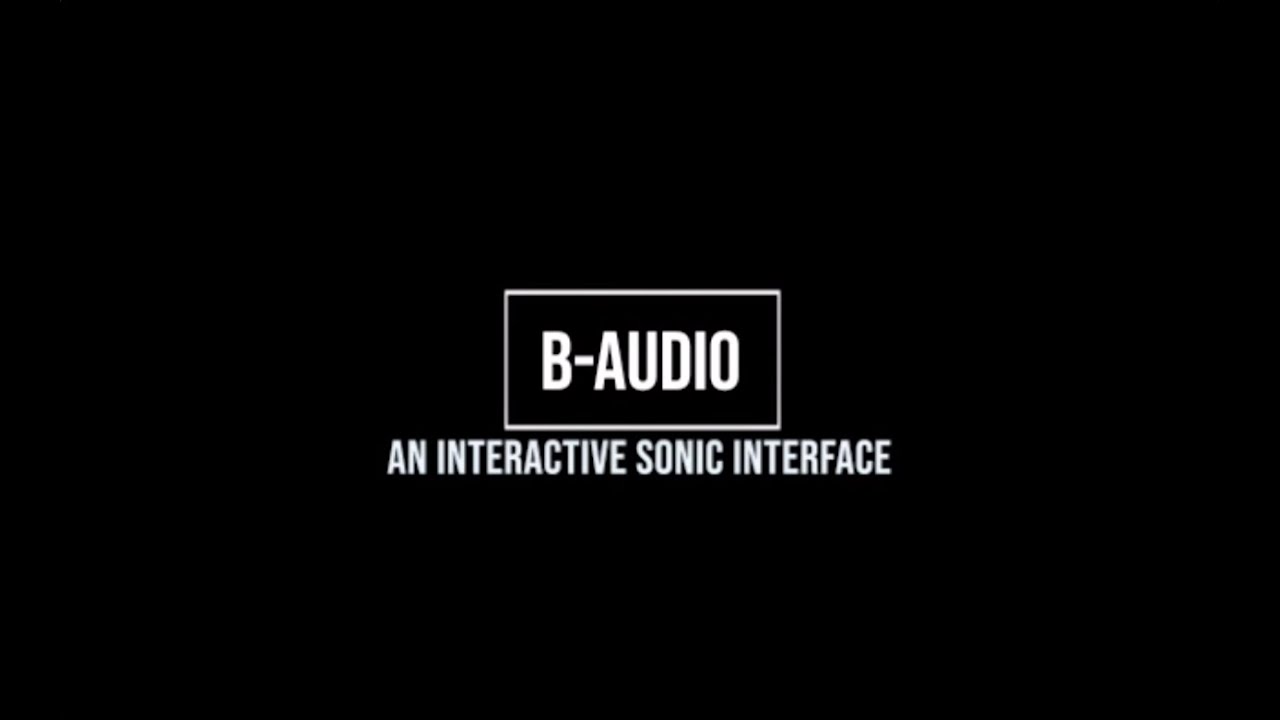 B-AUDIO - An Audio-Visual Interface