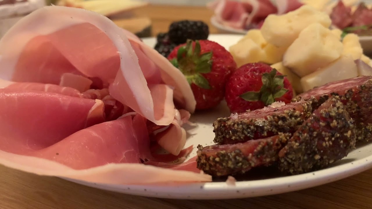 One way to create those popular new charcuterie platters