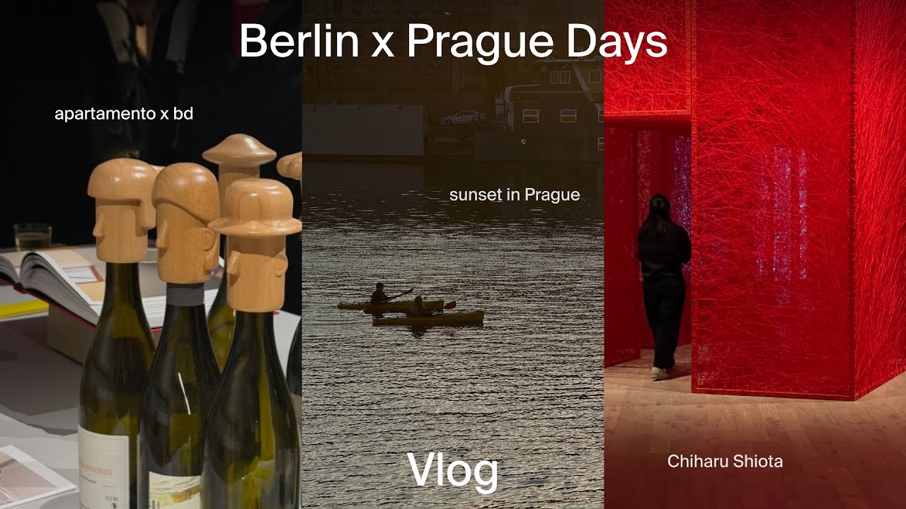 Berlin & Prague vlog. 바쁜 베를린 일상을 잠시 벗어나