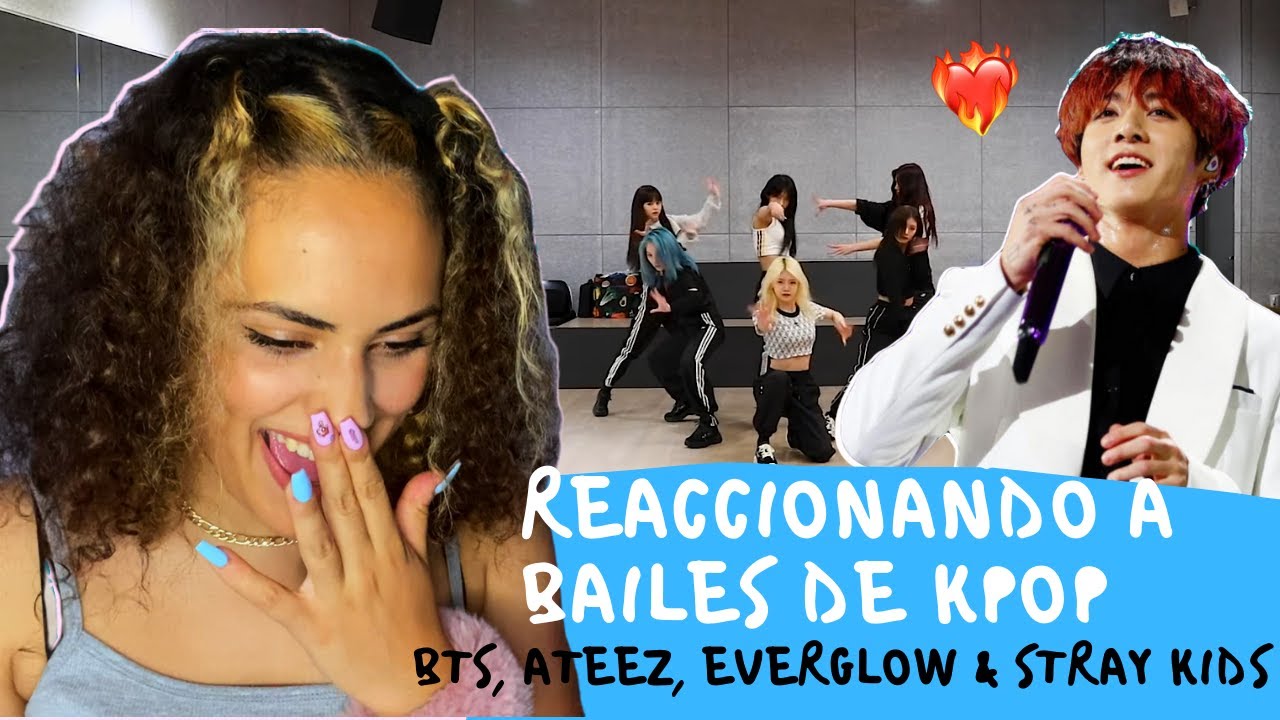 Bailarina REACCIONA a BAILES de KPOP (Bts, Ateez, Stray Kidz, Everglow) | @AriaCongost 🦋