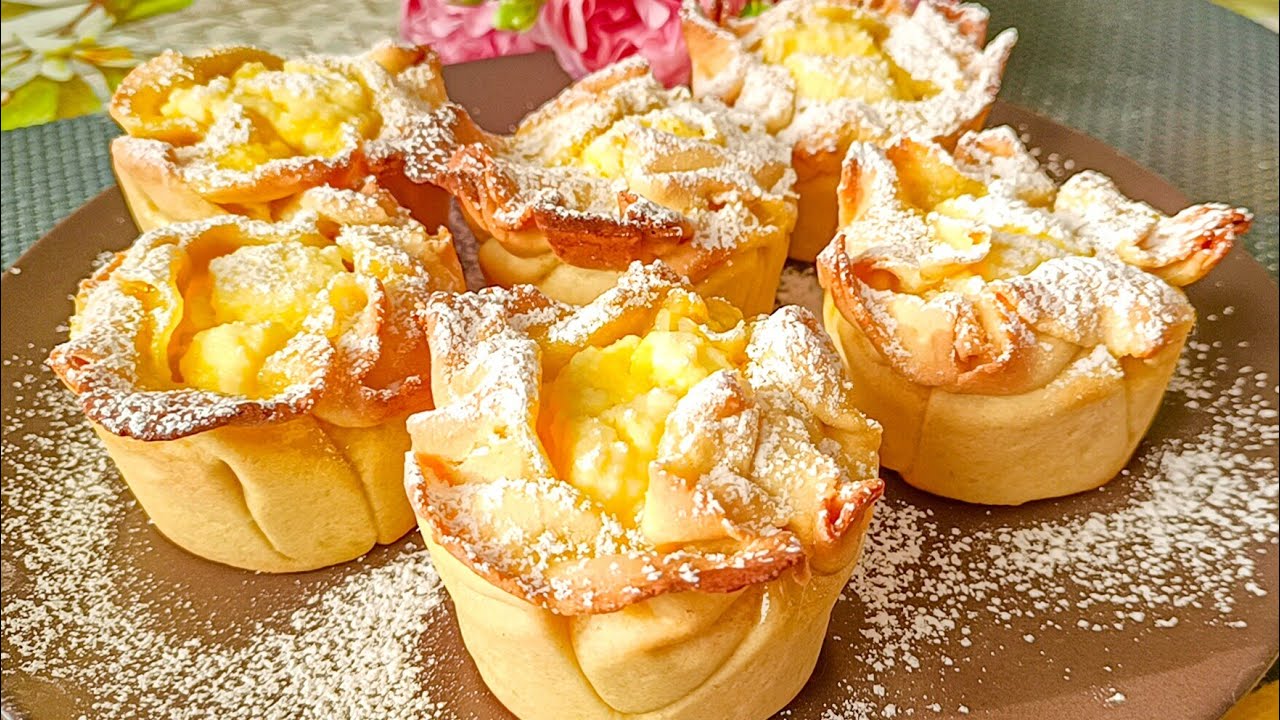 ИЗУМИТЕЛЬНО ВКУСНО за 5 минут! Красивая и элегантная итальянская выпечка Soffioni