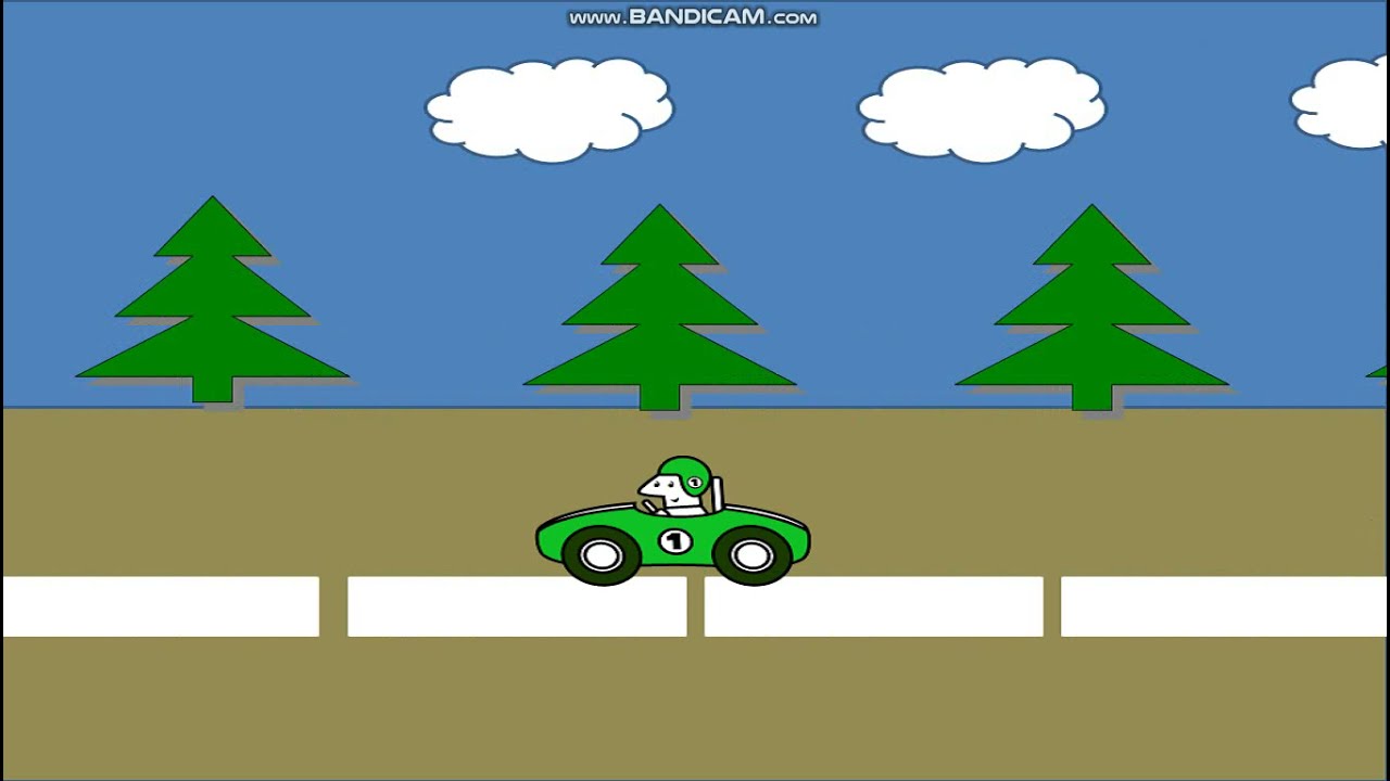 Car Race in PowerPoint