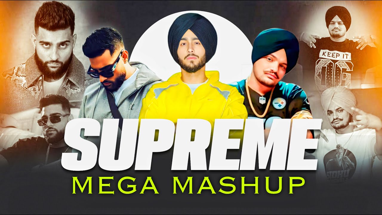 Supreme Nonstop Punjabi Mashup 2025 | Shubh ft.Sonam Bajwa | Karan Aujla | Sidhu Moose | Rishi