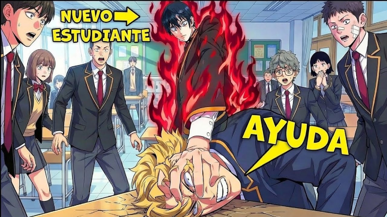 El príncipe demonio entra a la escuela humana y humilla acosadores | Resumen manhwa