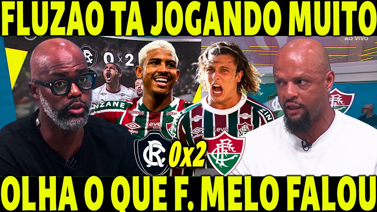 FLUZÃO TÁ EMBALADO! OLHA O QUE FELIPE MELO FALOU SOBRE A VITÓRIA  FLUMINENSE!