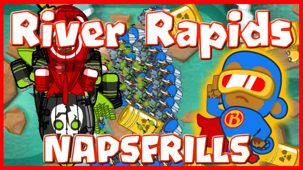 Bloons TD 5 - River Rapids! Hard NAPSFRILLS Walkthrough