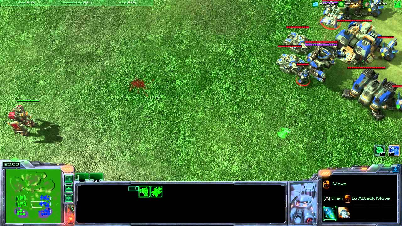 SC2 HotS: A look at the Warhound in various matchups.