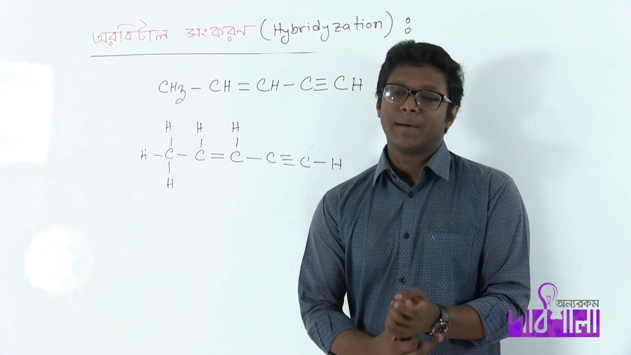 12. Orbital Diagram of Different Hybridization | বিভিন্ন হাইব্রিডাইজেশন এর অরবিটাল চিত্র