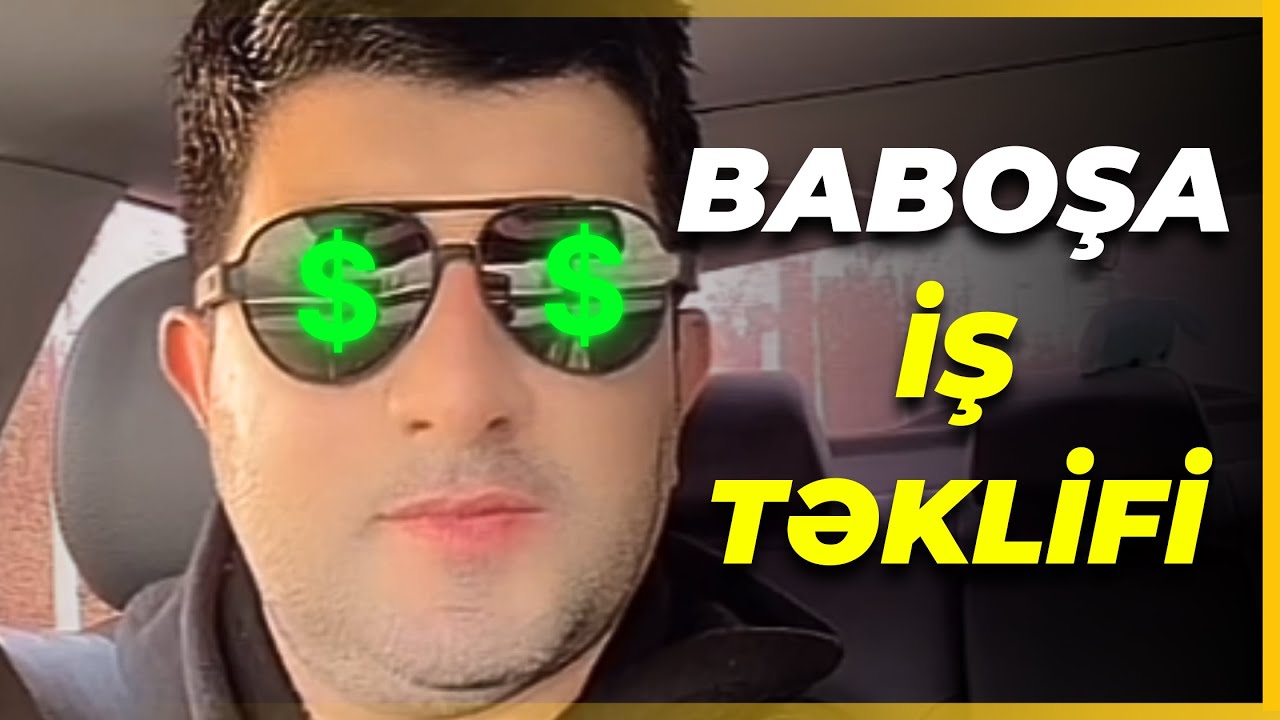 BABOŞA İŞ TƏKLİFİ GƏLDİ | Baboş TikTok